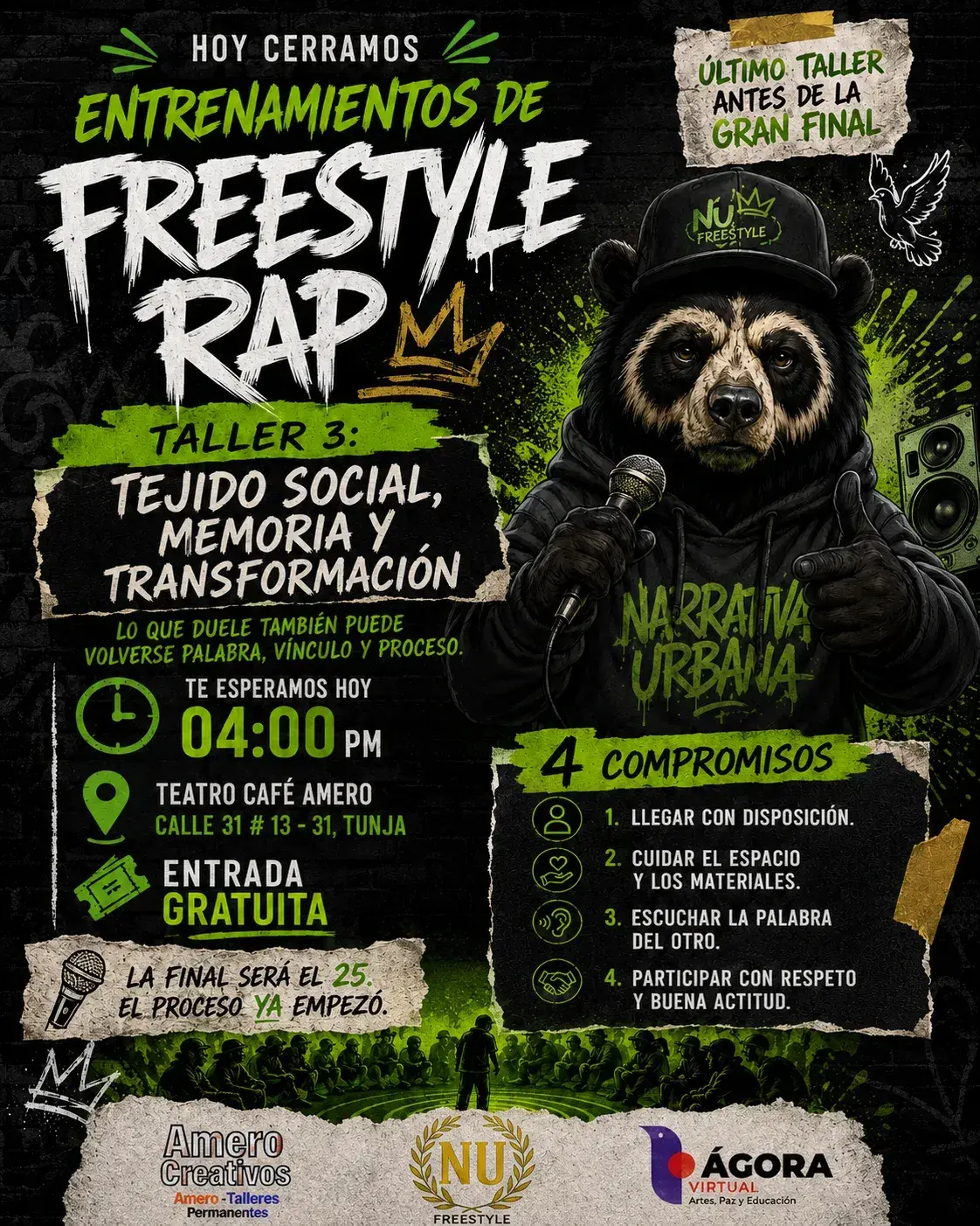 Entrenamiento de Freestyle Rap