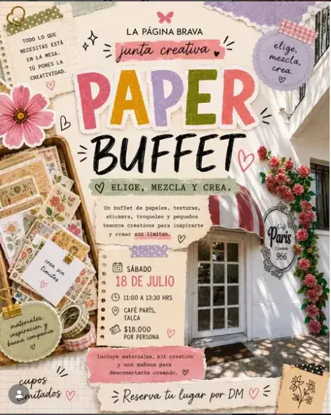 Paper Buffet: Elije, Mezcla y Crea