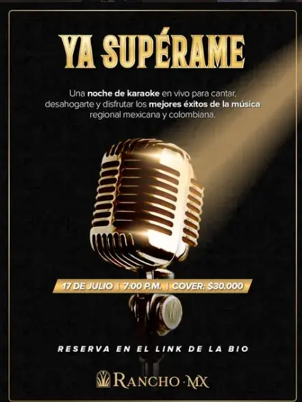 YA SUPÉRAME KARAOKE